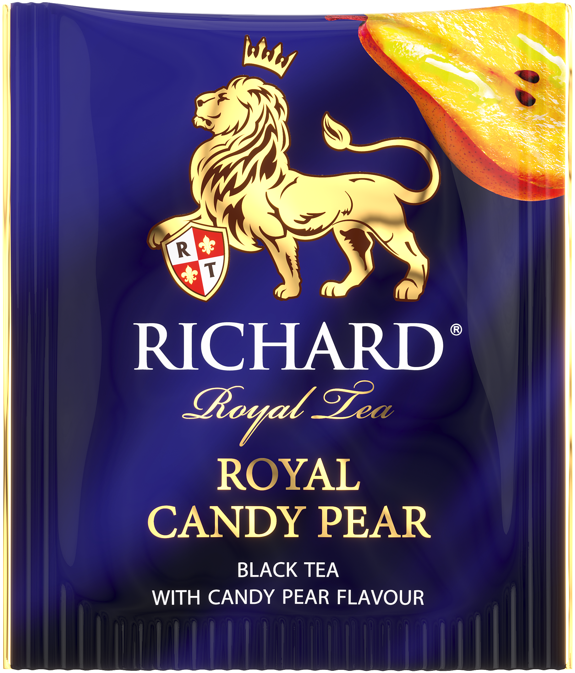 Richard Royal Candy Pear tea, black tea with caramelized pear flavor, 25 sachets, 37.5g