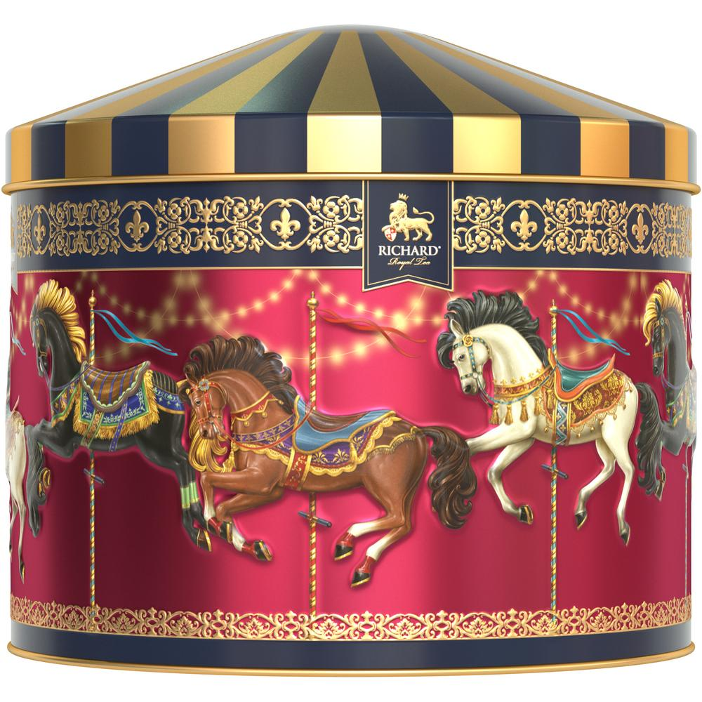 RICHARD Royal Merry-GO-ROUND, Loose leaf black tea, 100 g, - Richard Tea - best price 8.99€