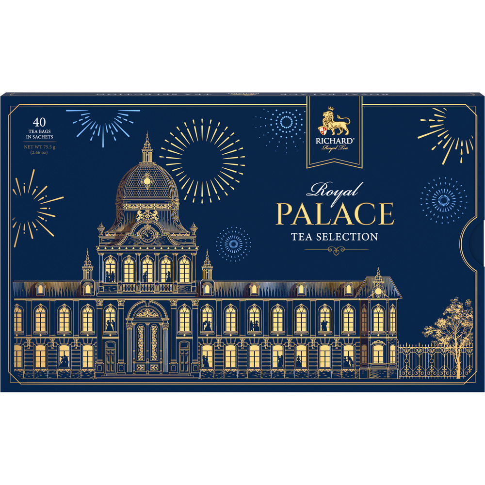 Richard Royal Palace tea Selection assorted tea, 75.5g