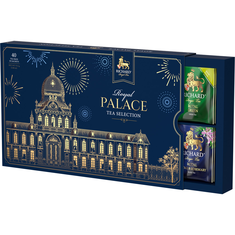 Richard Royal Palace tea Selection assorted tea, 75.5g
