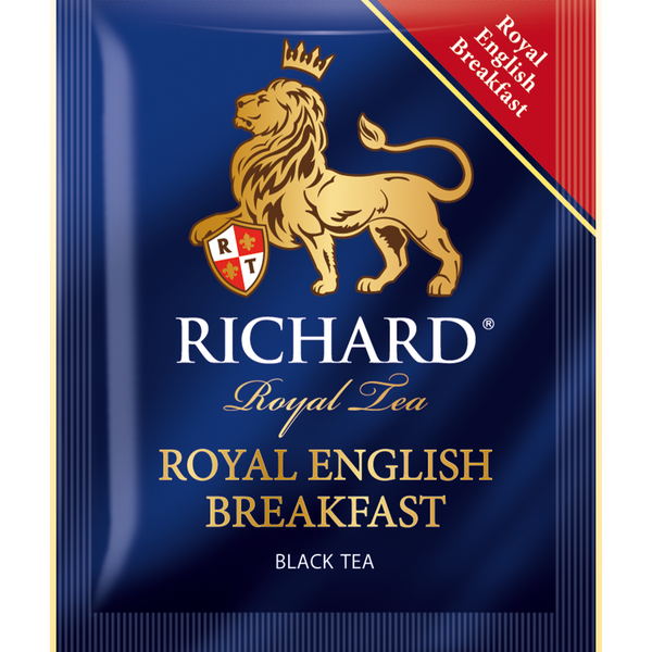 Royal English Вreakfast, must tee, teekotid 25x2g. - Richard Tea Estonia