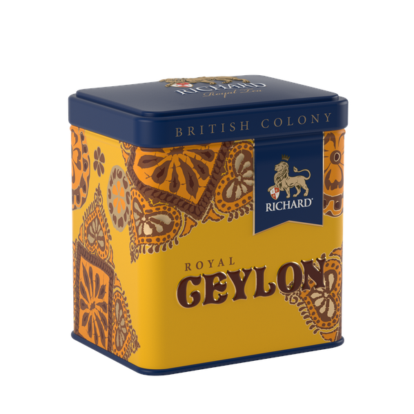 Royal Tea From Around The World, Ceylon, must suurelehine tee, 50g. - Richard Tea Estonia