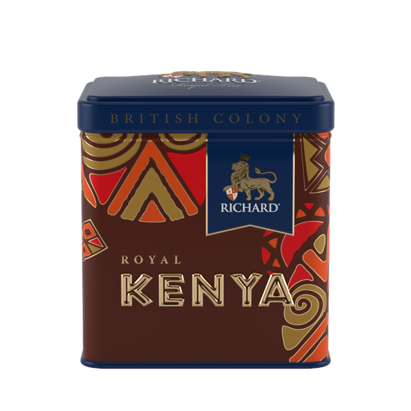Royal Tea From Around The World, Kenya, must suurelehine tee, 50g. - Richard Tea Estonia